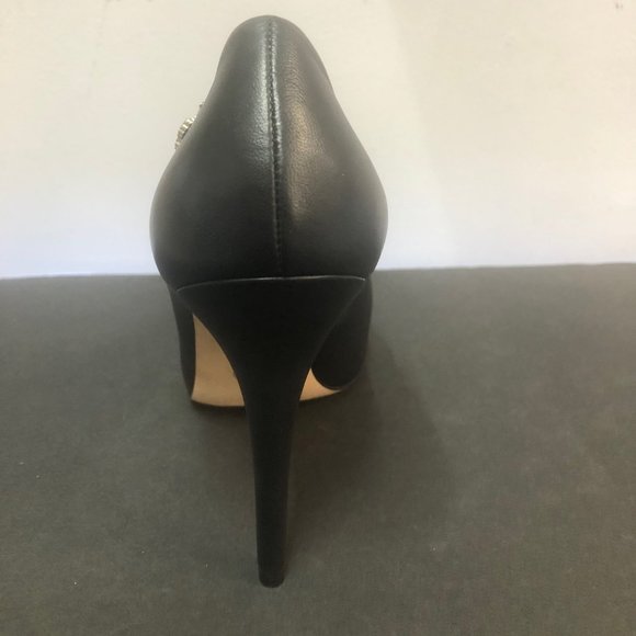 Chanel Lambskin Black Pumps size 38, 7.5 US - Picture 7 of 16
